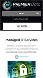 Mobile Screenshot of premierdataservices.com